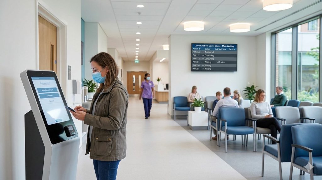 Queue Management for Hospitals: Reducing Patient Wait Times and Improving Care